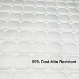 NNEDSZ Premium 5 Zone Pocket Spring Foam Mattress Medium Firmness 22cm - King Single
