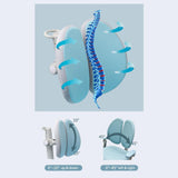 NNEDSZ Solid Rubber Wood Height Adjustable Children Kids Ergonomic Study Chair Pink Only AU