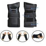 NNEDSZ Scooter Protective Gear with Knee Elbow Pads Wrist Guards Helmet for Kids/Teens/Adult Medium