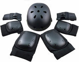 NNEDSZ Scooter Protective Gear with Knee Elbow Pads Wrist Guards Helmet for Kids/Teens/Adult Small