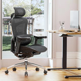NNEDSZ SIHOO A3 Doro C300 Ergonomics Executive Office Chair with Footrest Black