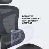 NNEDSZ SIHOO A3 Doro C300 Ergonomics Executive Office Chair with Footrest Black