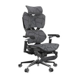 NNEDSZ SIHOO X5 Pro Gaming Chair Black Frame with Dark Grey Mesh