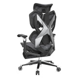 NNEDSZ SIHOO X5 Pro Gaming Chair Black Frame with Dark Grey Mesh