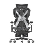 NNEDSZ SIHOO X5 Pro Gaming Chair Black Frame with Dark Grey Mesh