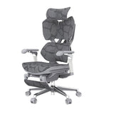NNEDSZ SIHOO X5 Pro Gaming Chair Grey Frame with Grey Mesh