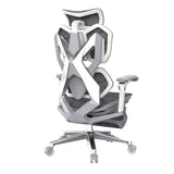 NNEDSZ SIHOO X5 Pro Gaming Chair Grey Frame with Grey Mesh