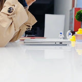 NNEDSZ Black Color Electric Standing Desk Electric Height Adjustable Sit Stand Workstation Toughened Glass Top Single Motor Wireless Charger