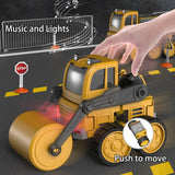 NNEDSZ DanBaoLe Magnetic Truck DIY Assembly Eneineering Vehicle with Music Lights Christmas Gift