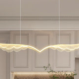 NNEDSZ BAMDECOR 150cm Wing-Shaped LED Ceiling Light 3-Color Changeable Stepless Dimming High Light Transmission Board Modern Lighting Fixture