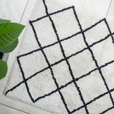 NNEDSZ Soft Cotton Bath Rug Tufted Design