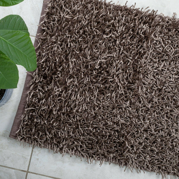 NNEDSZ Luxury High Pile Soft Non Slip Bathmat 50 x 80cm (Taupe)