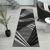 NNEDSZ Adore Geometric Textural Rug - Grey - 160x160