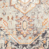 NNEDSZ Ornate Persian Vintage Rug - Grey - 160x160