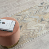 NNEDSZ Avani Marble Rug - Stone - 80x150