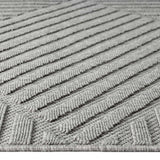 NNEDSZ Outdoor Rug - Light Grey - 80x150