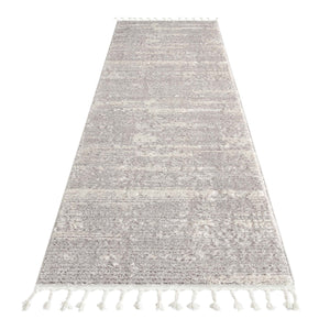 NNEDSZ Addie Soft Pile Rug - Light Grey - 80x300