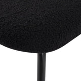 NNEDSZ Charcoal Charm Armless Dining Chair Duo
