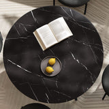 NNEDSZ Marble Mania Round Table