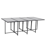 NNEDSZ Bali 13PC Outdoor Dining Set-Black