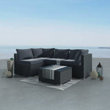 NNEDSZ Outdoor Modular Lounge Sofa Bondi-Black