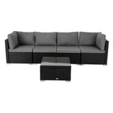 NNEDSZ Outdoor Modular Lounge Sofa Bondi-Black