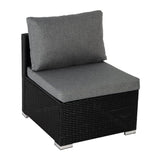 NNEDSZ Outdoor Modular Lounge Sofa Bondi-Black
