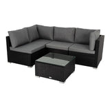 NNEDSZ Outdoor Modular Lounge Sofa Bondi-Black