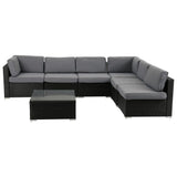 NNEDSZ Veranda Fancy Grande Sofa Set
