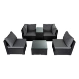 NNEDSZ Modular Outdoor Wicker Lounge Set