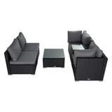 NNEDSZ Modular Outdoor Wicker Lounge Set
