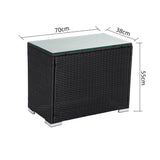 NNEDSZ Modular Outdoor Wicker Lounge Set