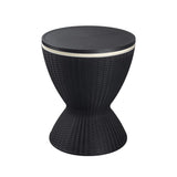 NNEDSZ Garden Ice Cooler Table (Black)