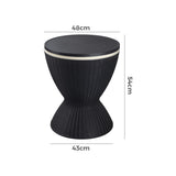 NNEDSZ Garden Ice Cooler Table (Black)