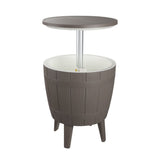 NNEDSZ Taupe Cooler Table