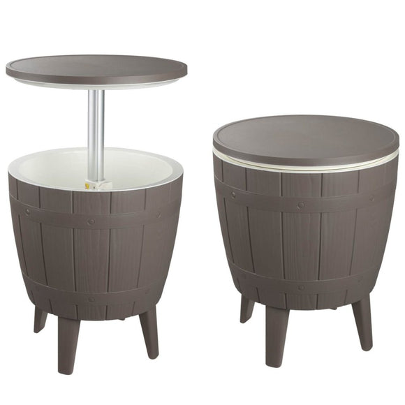 NNEDSZ Taupe Cooler Table