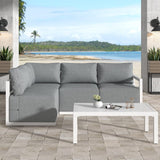 NNEDSZ Four-Seat Alfresco Harmony Set – Charcoal Grey