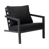 NNEDSZ Aidan Garden Furniture Set in Slate Grey — 5 pieces