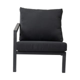 NNEDSZ Aidan Garden Furniture Set in Slate Grey — 5 pieces