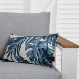 NNEDSZ Bicolour Outdoor Lumbar Cushion Pillows