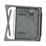 NNEDSZ Anywhere Laptop Pro Desk in Silver Grey