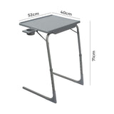 NNEDSZ Anywhere Laptop Pro Desk in Silver Grey