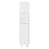 NNEDSZ Removable Bathroom Side Cabinet Toilet Caddy with Storage Drawers- White
