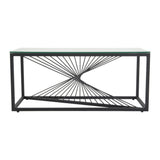 NNEDSZ Eleganza Glass Enclave Coffee Table