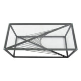 NNEDSZ Eleganza Glass Enclave Coffee Table