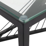NNEDSZ Eleganza Glass Enclave Coffee Table