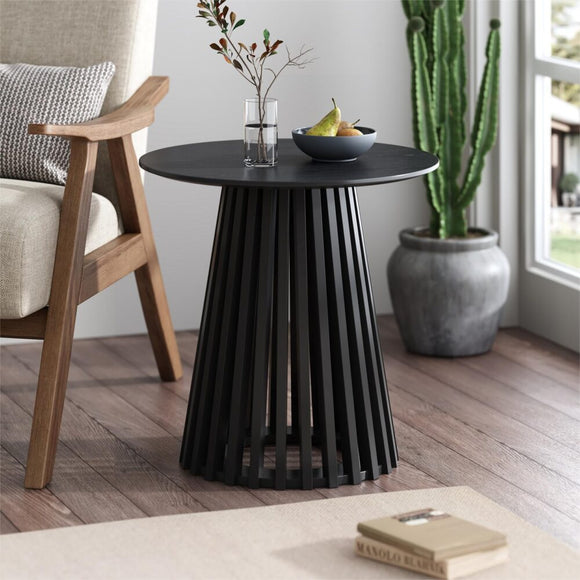 NNEDSZ Palmer Charcoal Chic Side Table