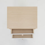 NNEDSZ Bedside Table Side Storage Cabinet Nightstand Bedroom 2 Drawer ANYA OAK