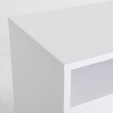 NNEDSZ 2X Bedside Table Side Storage Cabinet Nightstand Bedroom 2 Drawer ANYA - WHITE