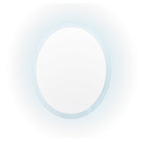 NNEDSZ LED Wall Mirror Round Anti-Fog Bathroom 60cm
